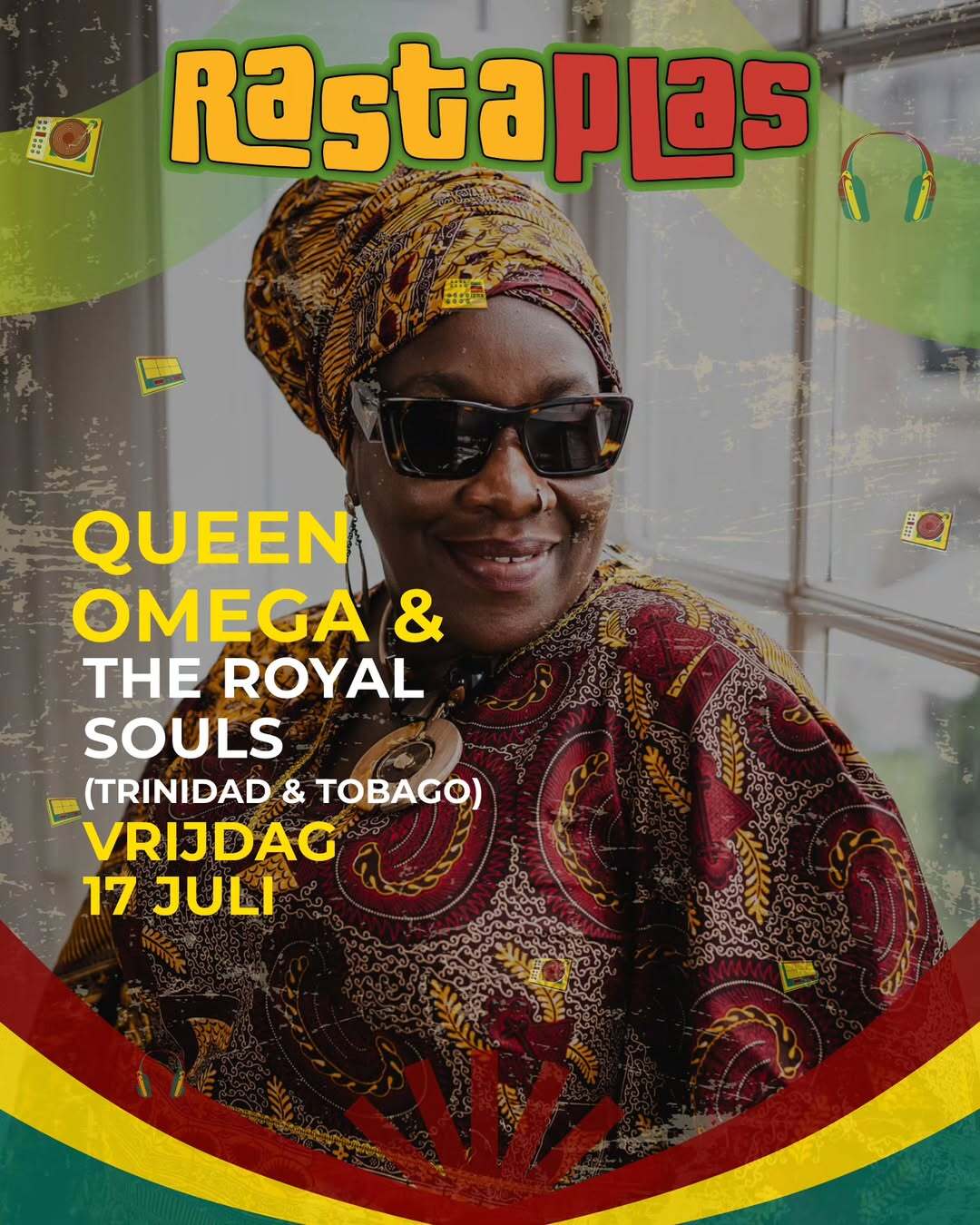 Queen Omega & The Royal Souls op Rastaplas 2026