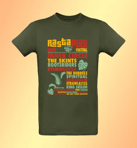 Rastaplas T-Shirt Khaki 2018